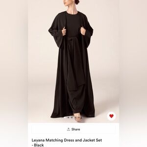 Veiled Collection Abaya Set Brand New